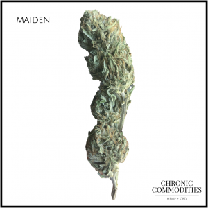 Maiden cbd hemp flower strain1