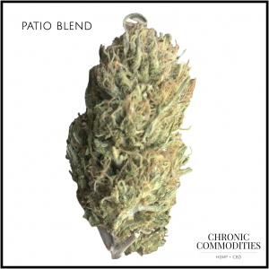 patio blend cbd hemp flower strain