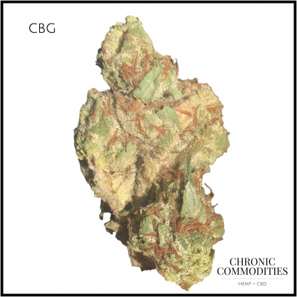 cbg hemp flower strain chronic commodities1