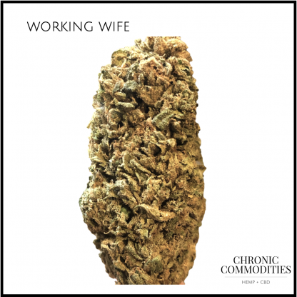 working wife hemp flower strain chronic commodities1